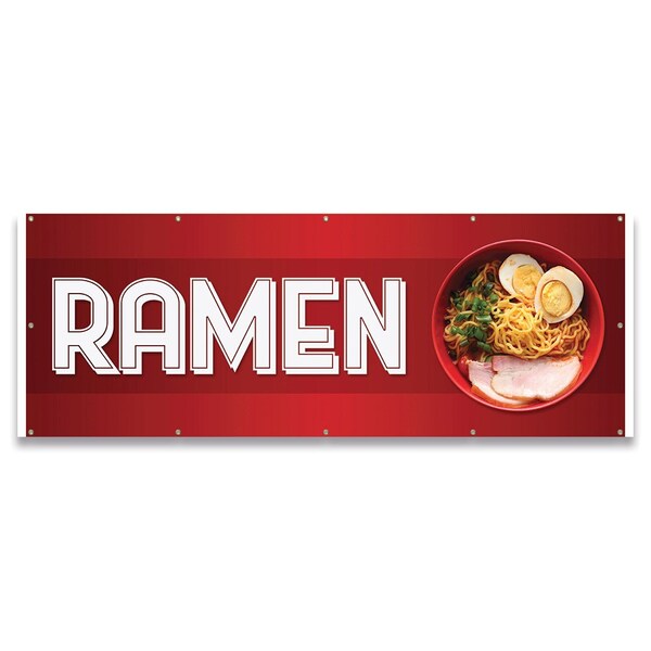 Signmission Ramen Banner Concession Stand Food Truck Single Sided B-120-30141 - main